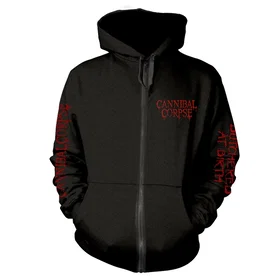 Cannibal Butchered At Birth Zip Hoodie (Herr)