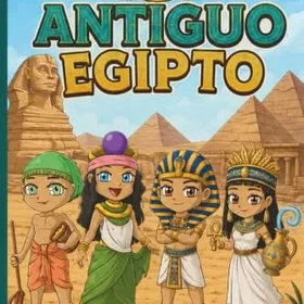 Coloreando El Antiguo Egipto Färgläggningsbok