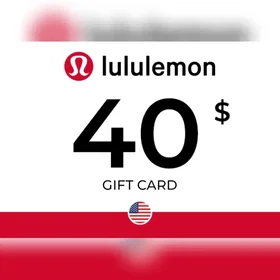 Lululemon Gavekort 40 USD