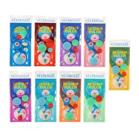 Jono Spirograph & Ruler Character Set (5stk)
