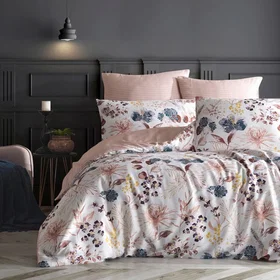Blanc Ensemble Housse de Couette 200x200cm