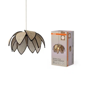 Suspension DECOR Rattan Lotus 48cm