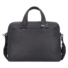 Piquadro Laptopveske (Svart Skinn)