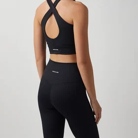 Sisterly Tribe Softsculpt V-neck Cross Back Bra