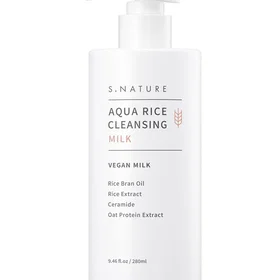 S.NATURE Aqua Rice Puhdistusmaito 280ml