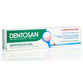Dentosan Klorheksedin Intensiv Vård Gel Tandkräm 0,20% 75ml