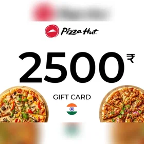 Pizza Hut Gavekort 2500 INR