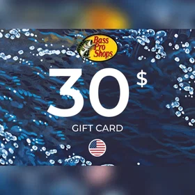Bass Pro Shops Gavekort 30 USD
