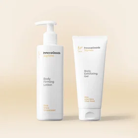 InnovaGoods Body Care Duo Pack Rice (Kropsformende Lotion, Kropsskrubbe Gel)