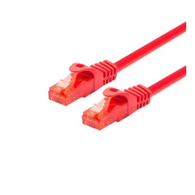 LOGON Professional Patch Cable U/UTP Cat6 7m Rød