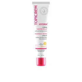 Topicrem Hydra+ Radiance Tinted Cream Crème solaire SPF50 Clair 40ml