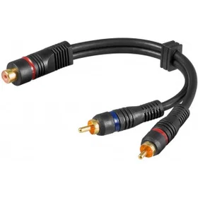 Goobay RCA to RCA Adapter