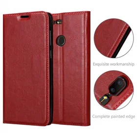 Cadorabo Wallet Case with Magnetic Closure Kickstand and Card Slot for ZTE Nubia