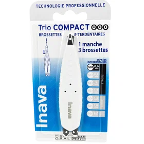 Inava TrioCompact Tandborststerilisator 3pcs