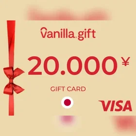 Vanilla Visa Gavekort 20000 JPY