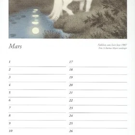 Baccarat Kittelsen Wall Calendar