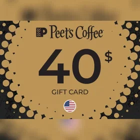 Peet's Coffee & Tea Gavekort 40 USD