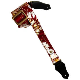 Get'm Metal Rose Burgundy 2" Sangle de guitare