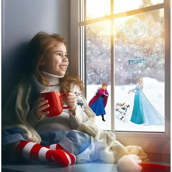 Komar Frozen Snowflake Window Decal