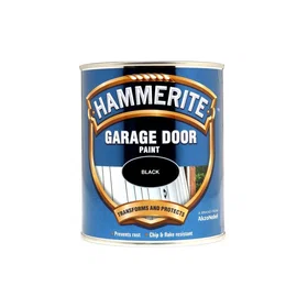 Hammerite Garage Door Paint Black 0.75L