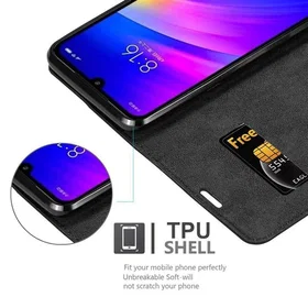 Cadorabo Etui med Magnetisk Lukking Stativfunksjon og Kortlomme for Xiaomi Redmi