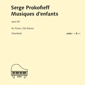 Prokofiev Musiques D'enfants Op. 65