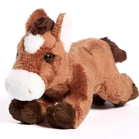 Uni-Toys Cheval Animal en peluche 18cm