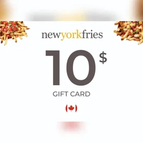 New York Fries Gavekort 10 CAD