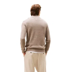 Tommy Hilfiger Pima Org Ctn Mock Half-Zip Sweater (Men's)