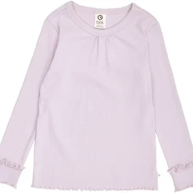 By Green Cotton Cozy Me Rib Deco Langærmet T-shirt 2-pack (Jr)