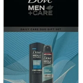 Dove Men Daily Care Duo Gift Set (Body Wash 250ml, Antiperspirant)