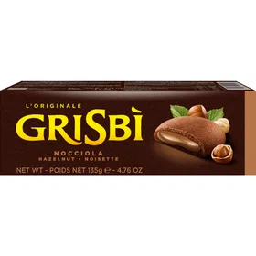 Matilde Grisbi Cookies Fyllda med hasselnötskräm 135g