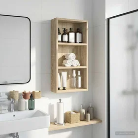 vidaXL High Cabinet med Hylla Sonoma Oak 30x10x60.5cm (889321)