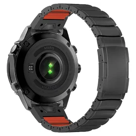 Eiderwood Titanium QuickFit Silikonarmbånd 22mm for Garmin