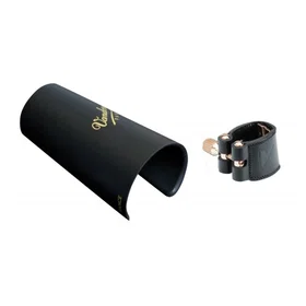 Vandoren V16 Baritone Sax Ligature Leather with Plastic Cap