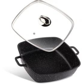 Lamart Gjutjärn Gryta med Lock 28cm