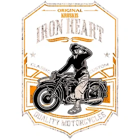Kruskis Iron Heart Eco Kortärmad T-shirt (Herr)