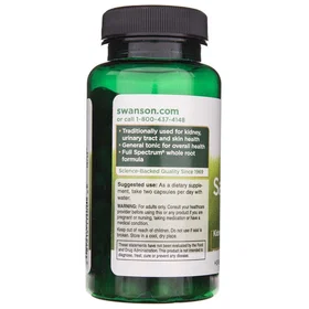 Swanson Full Spectrum Sarsaparilla Root 450mg 60 Kapsler