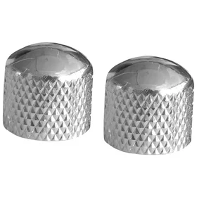 Yellow Parts EZ1223C DOME KNOB CHROME