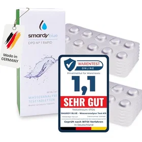 SMARDY DPD1 Vattenkvalitetstest Strips För Fri Klor 120