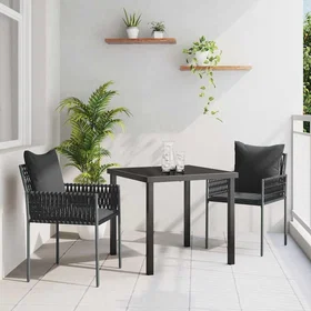 vidaXL Garden Dining Set 3 Pieces 3379100