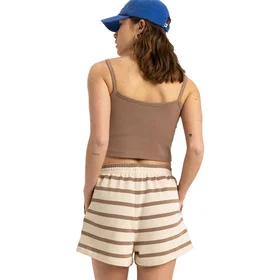 Roxy Perfect Stripe Sweat Shorts (Dam)