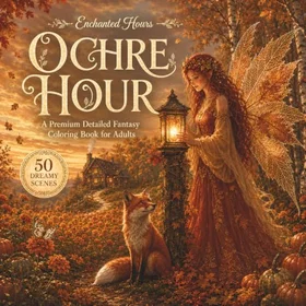 Ochre Hour Färgläggningsbok för Vuxna