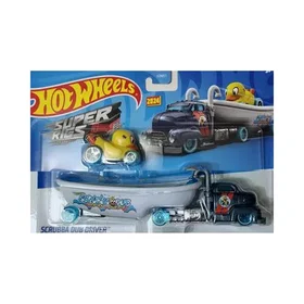 Mattel Hot Wheels Super Rigs 2024 Scrubba Dub Driver HVD96