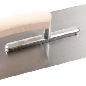 KGC Hiomainsteräs 130x280mm Puukahvalla Ruostumaton