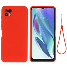 Matte Flytande Silikonfodral för Motorola Moto G50