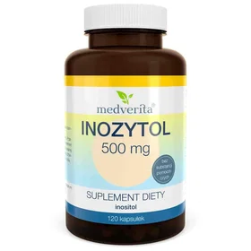 Medverita Inositol 500mg 120 Capsules