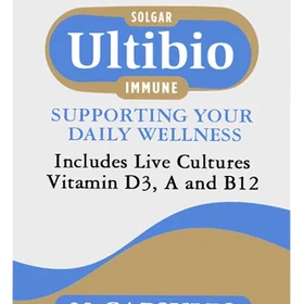 Solgar Ultibio Immune 30 Capsules