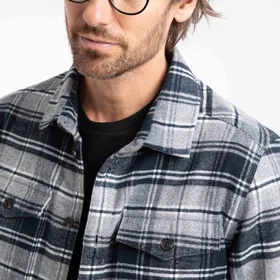 Weird Fish Bosco Check Over Shirt (Men's)