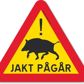 5etta Jakt Pågår Triangel 4 pakk